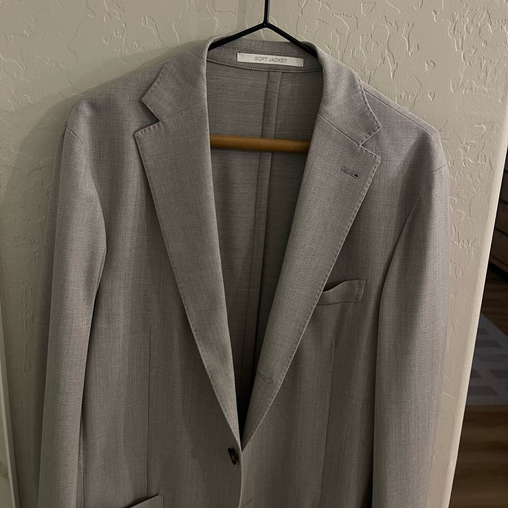 New Eleventy Single Breasted Stretch Wool Sport Coat (Size 38R) - Picture 2 of 10